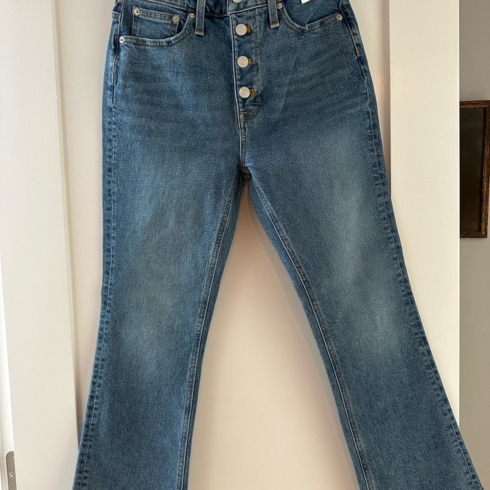 J. Crew Blue Ankle Cropped Jeans Classic Style